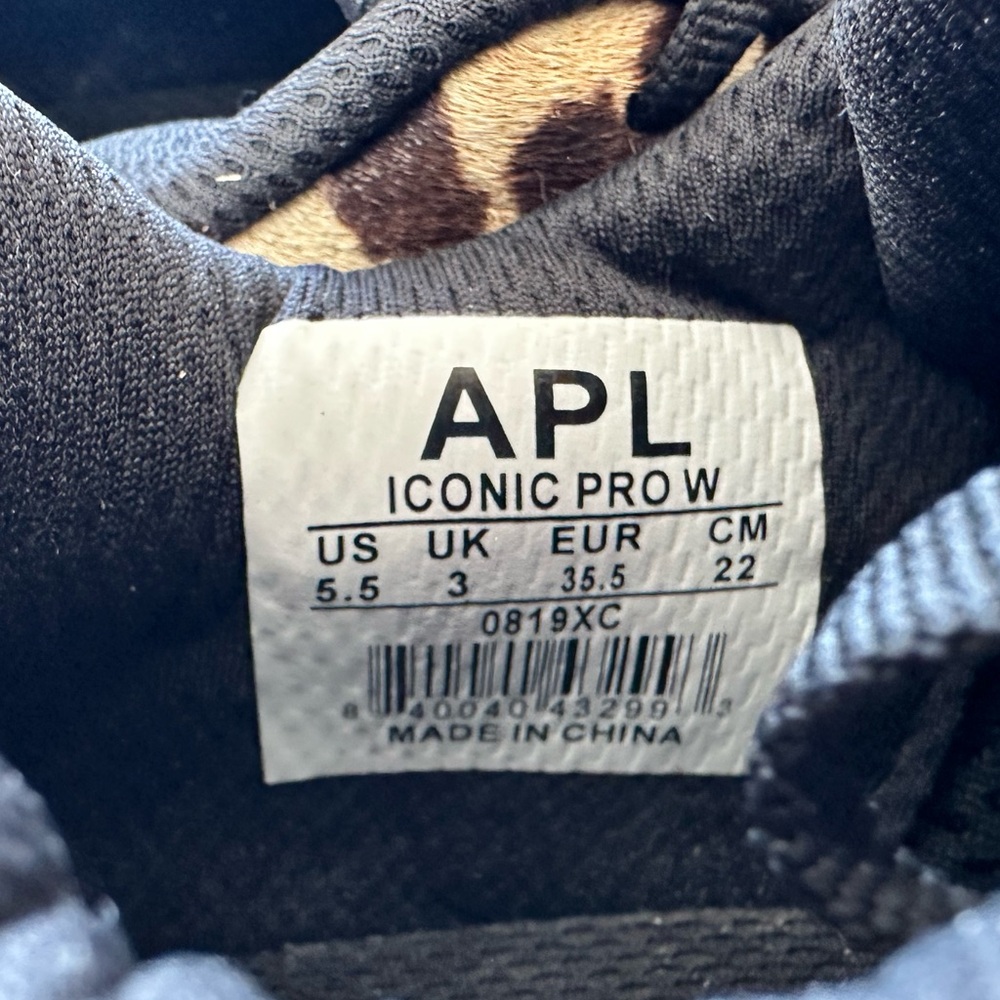 APL Athletics Leopard Calf-hair Sneakers Size: 5.5. Excellent condition - Picture 4 of 10